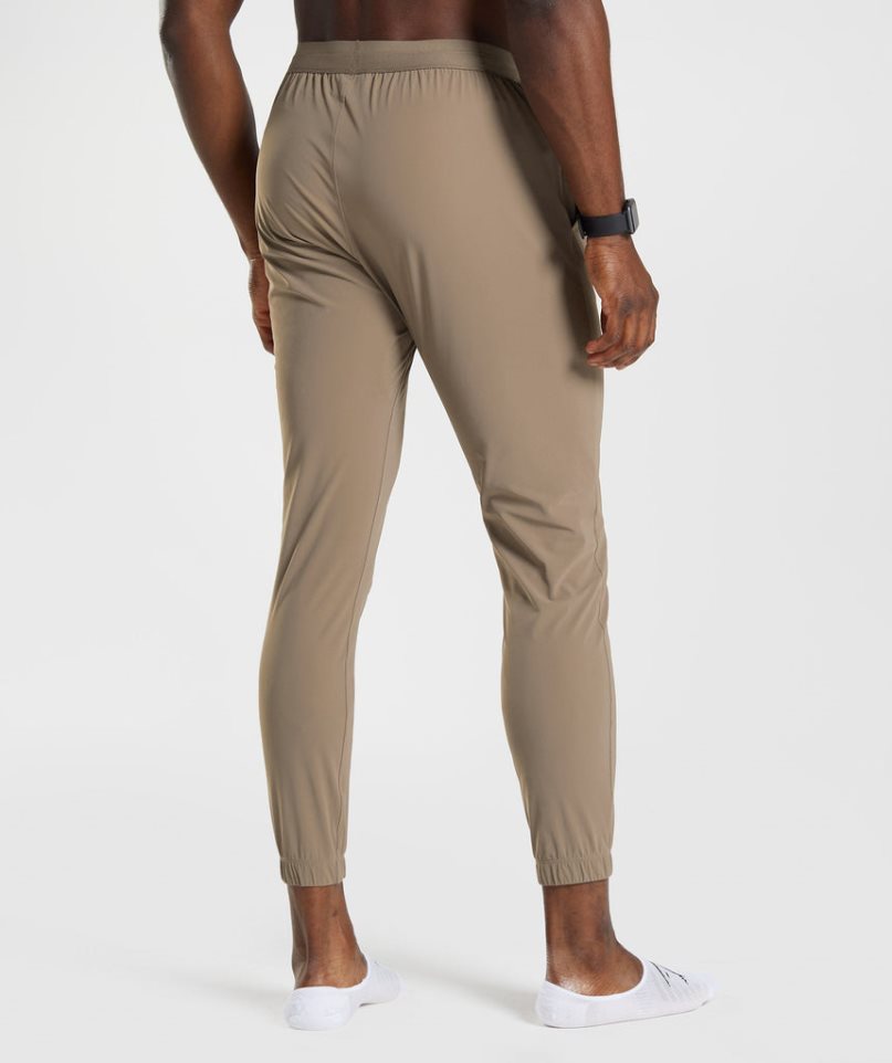 Men's Gymshark Studio Jogger Brown | NZ 1KJPGD